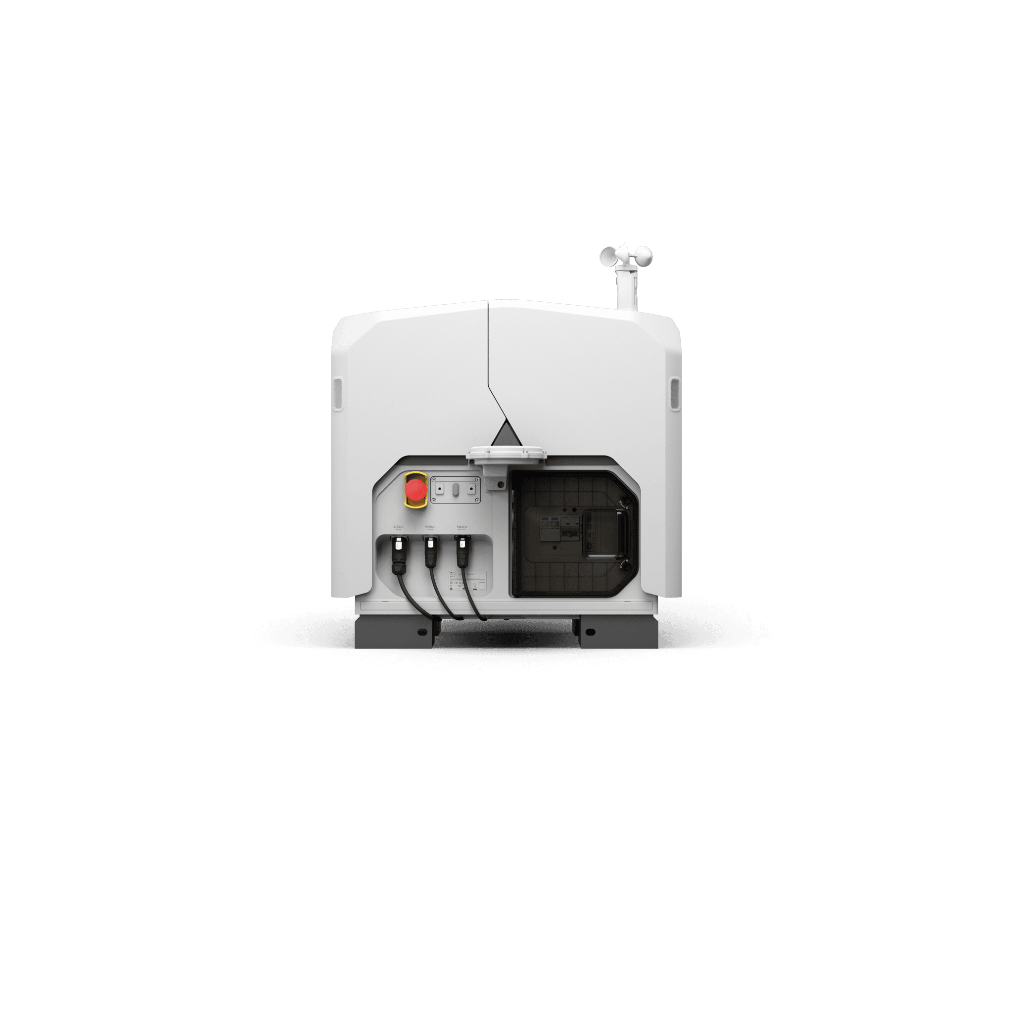Dock 3 + Matrice 4TD · Dock 3 · front view · closed