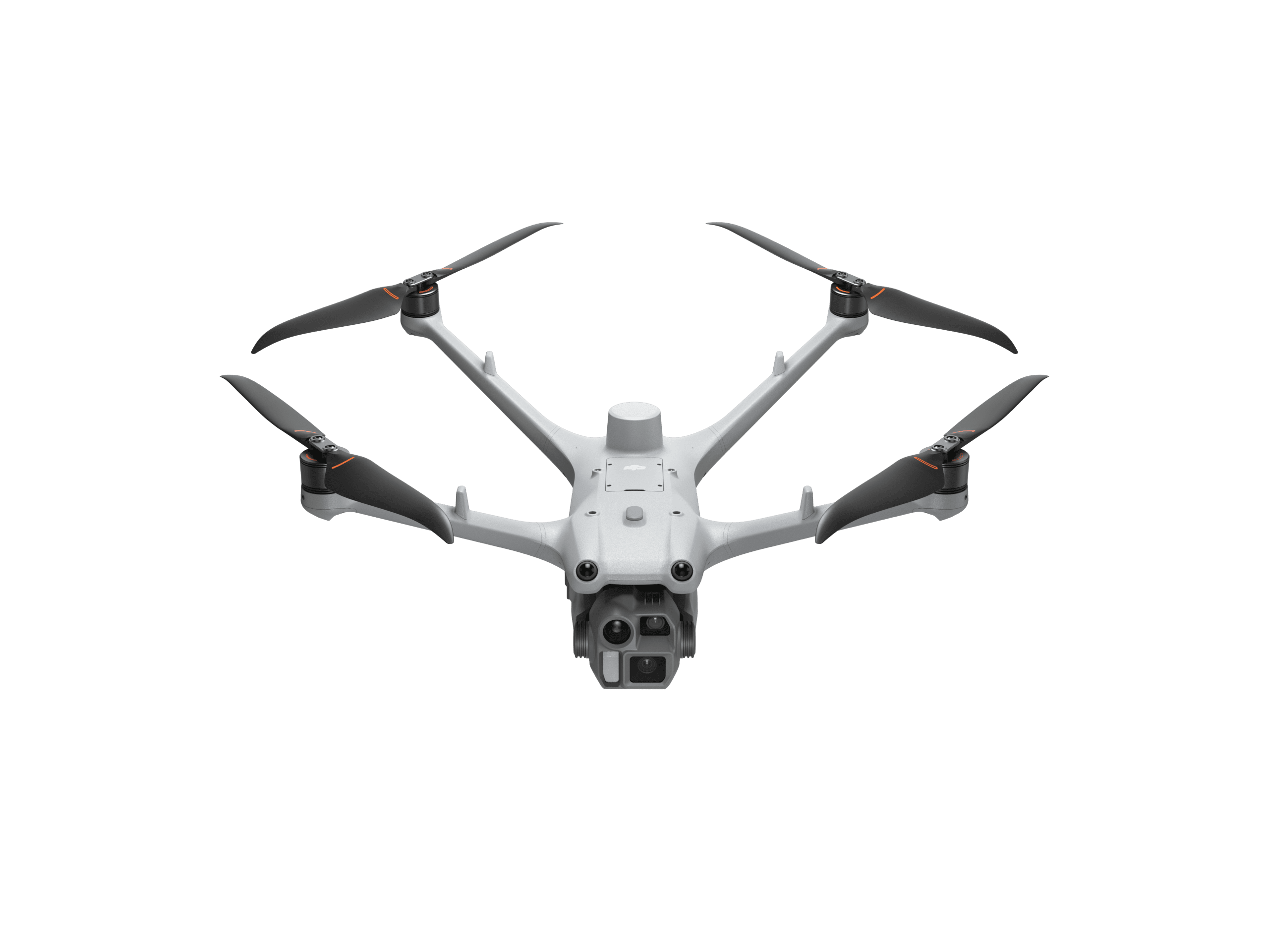 Matrice 4D + RC Plus 2 Enterprise Enhanced — no Dock required · Matrice 4D · front three-quarter view