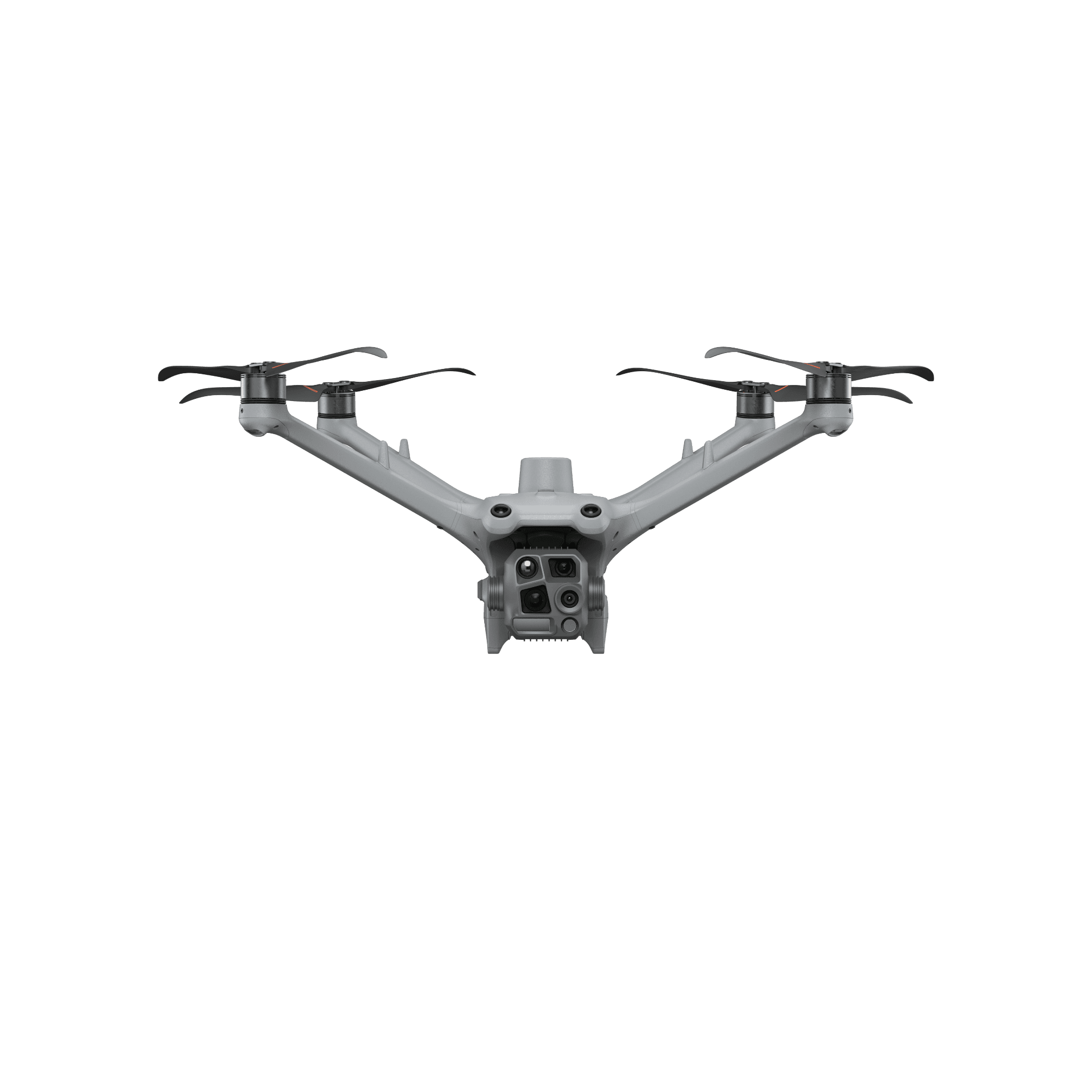 Matrice 4TD + RC Plus 2 Enterprise Enhanced — no Dock required · Matrice 4TD · aircraft front view